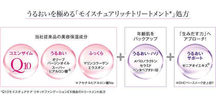 Dhc Japan Q10 Moisture Care Liquid Foundation Ex 38g 1 27 Fl Oz Spf25 Pa