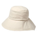 UV美肌襟足ケープ付き帽子