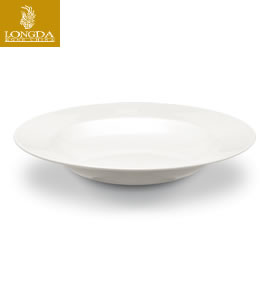 LONGDA(ロンダ)社 ボーンチャイナ スープ・パスタプレート
