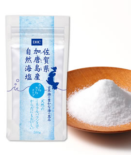 DHC佐賀県加唐島（かからしま）産自然海塩（さらさらタイプ）