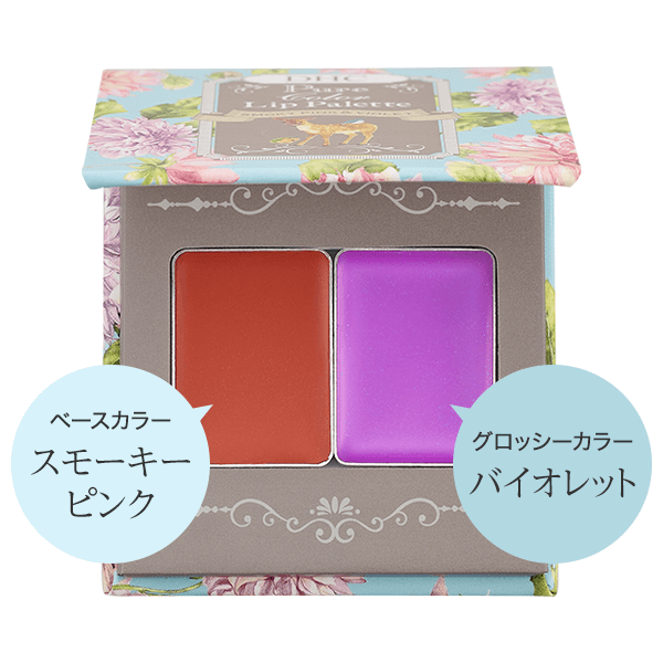 Dhcピュアカラーリップパレット スモーキーピンク バイオレット通販 化粧品のdhc Dhcピュアカラーリップパレット スモーキーピンク バイオレット通販 化粧品のdhc