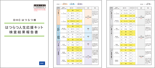 DHCの遺伝子検査 はつらつ人生応援キット通販 |遺伝子検査のDHC