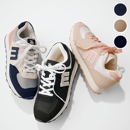 配色スニーカー（MOZ）