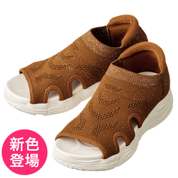 すぽっと履きやすい・蒸れにくい厚底シューズ
