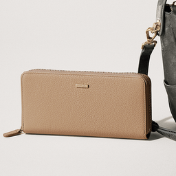 ボックス型小銭入れ式レザー長財布（バルコス）