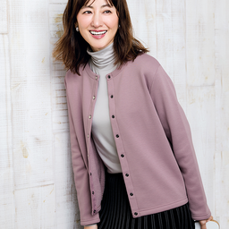 毛布のような・裏シャギー発熱カーディガン