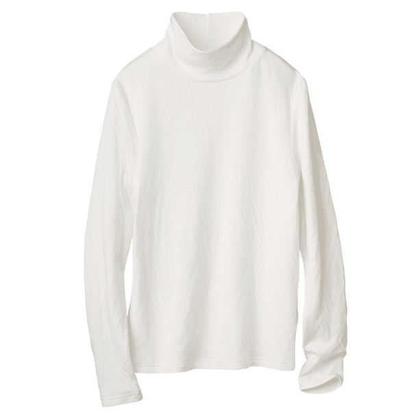 エアリーホイップガーゼ・ハイネックカットソー | Tシャツ/カットソー