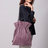 プリーツドロストトート