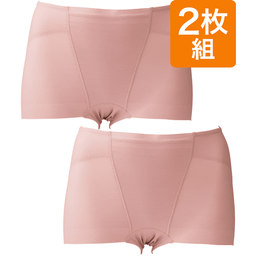 2枚組・ソフトにサポートするショーツ（骨盤）