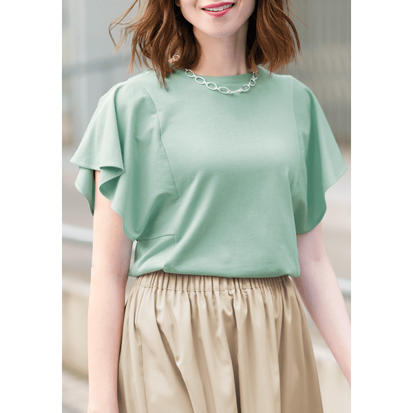 フレアスリーブカットソー（eco） | Tシャツ/カットソー通販のDHC