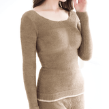 ぬくぬくしっとりルームカップイン長袖