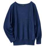 イタリア糸・洗濯機で洗えるドルマンニット（EM）