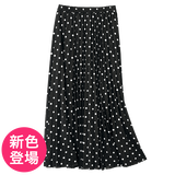 こっそりあったか・裏フリースプリーツスカート（静電気防止）