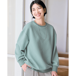 ジャカードロングプルオーバー