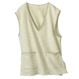 カットツイード・フリンジベスト