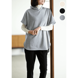 着回し広がる裏シャギーパーカー