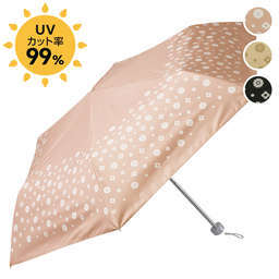晴雨兼用・遮光日傘（ミニフラワー）