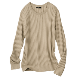 イタリア糸・洗える細見えニット（コフィル）