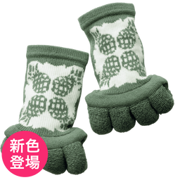 ぐーっぱっとひらくソックス（ハワイアン柄）