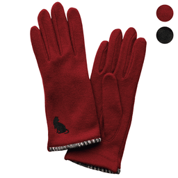 ふわふわ裏ボアグローブ（ネコ）