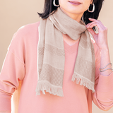 今治産たおるガーゼ・ジャカードマフラー