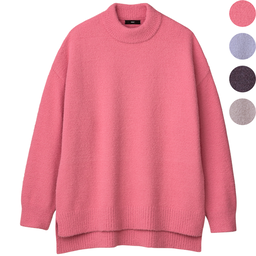 もちもちシャギーニット