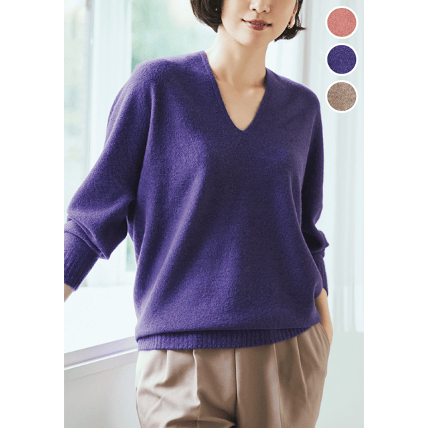 5つ星ニット・大人のコクーンプルオーバー | ニット/セーター通販のDHC