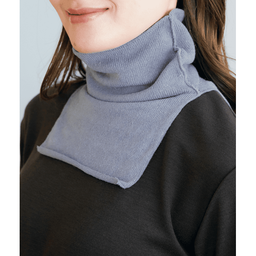 たっぷりシルクの首元ウォーマー
