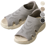 すぽっと履きやすい・蒸れにくい厚底シューズ