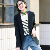 洗濯機で洗えるユースフルジャケット・ノーカラー