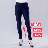 ひざ下着圧裏起毛レギンスパンツ