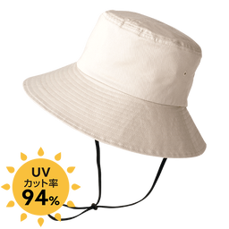 花粉対策・あごひも付きハット