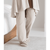 着る毛布・つま先オープンロングソックス（リッチベロア）