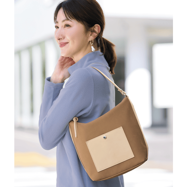 マチたっぷり・2WAYセミショルダー | ショルダーバッグ通販のDHC