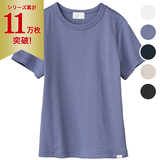 ソフトフライスクルーネックTシャツ（LOC）