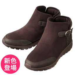 すぽっと脱ぎ履きしやすい・ベルトブーツ