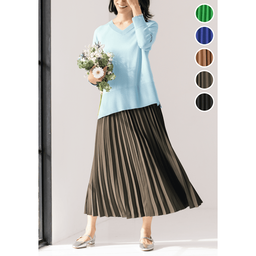 シルキープリーツスカート