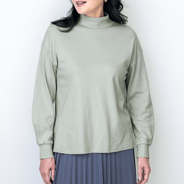 あったかコットン・ハイネックカットソー | Tシャツ/カットソー通販のDHC
