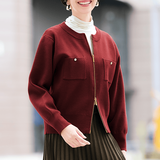 ミラノリブニットジャケット