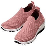 ニットで3ラク美脚見え厚底スニーカー