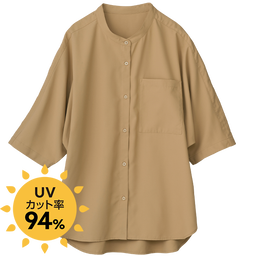 イージーケア・UV美肌速乾シャツ