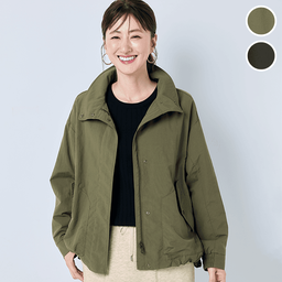 はっ水スタンドカラージャケット