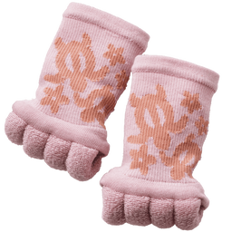 ぐーっぱっとひらくソックス（ハワイアン柄）