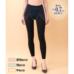 5歳若見え美人のロングシェイプレギンス | 補整ガードル/ショーツ通販のDHC