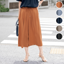 落ち感・タックキュロット | パンツ通販のDHC