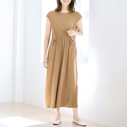 クレープジャージーワンピース
