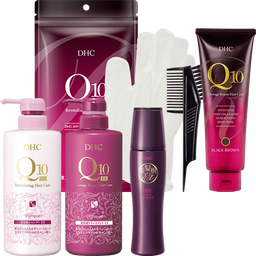 suzukiさま専用DHC Q10 ダメージリペアヘアケア 6本セット WEB限定】はじめて購入 美髪ケアセット | Q10美容液ヘアケアシリーズ