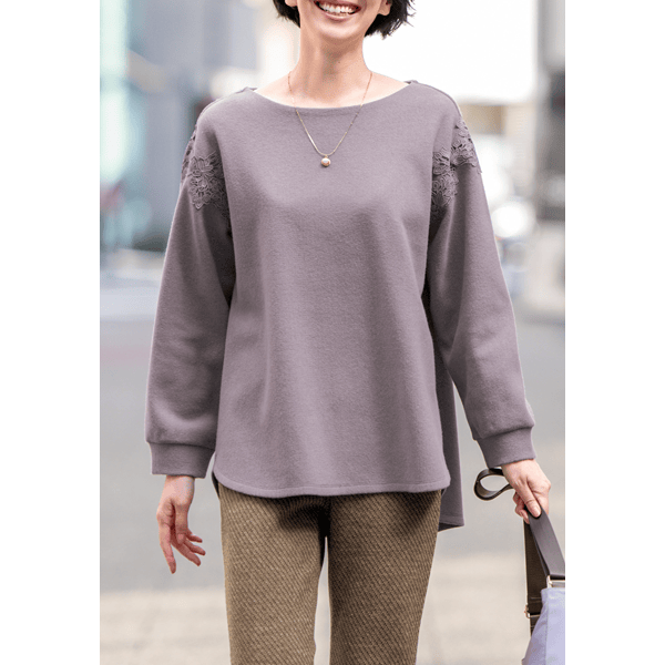 ニットライクジャージーチュニック | Tシャツ/カットソー通販のDHC