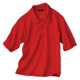 大人の上品ニットポロ