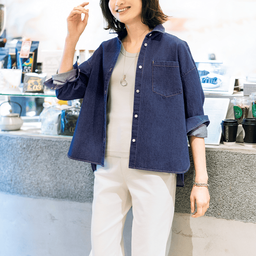 ライトデニムシャツ